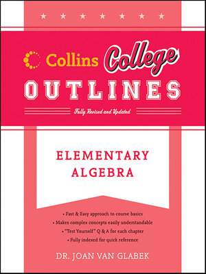 Elementary Algebra - ebook